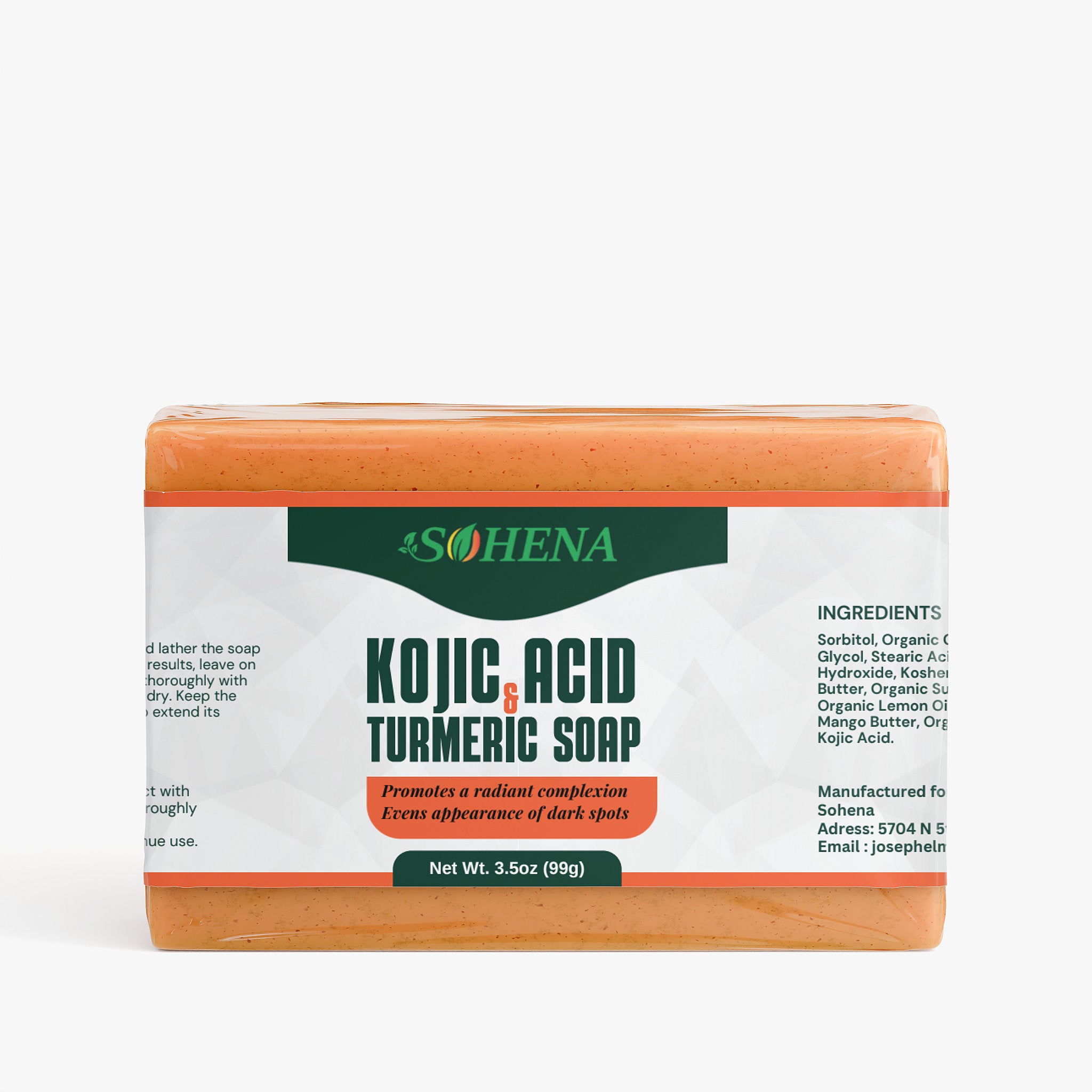 Kojic Acid & Turmeric Soap
