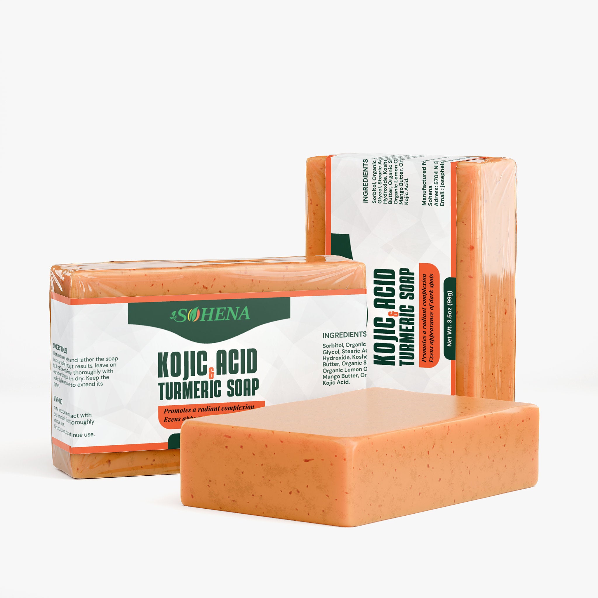 Kojic Acid & Turmeric Soap
