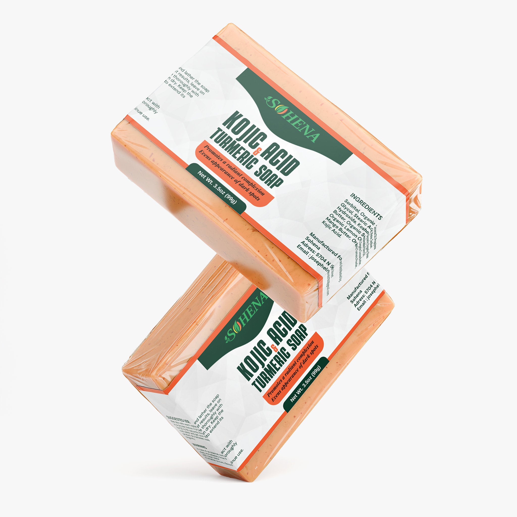 Kojic Acid & Turmeric Soap