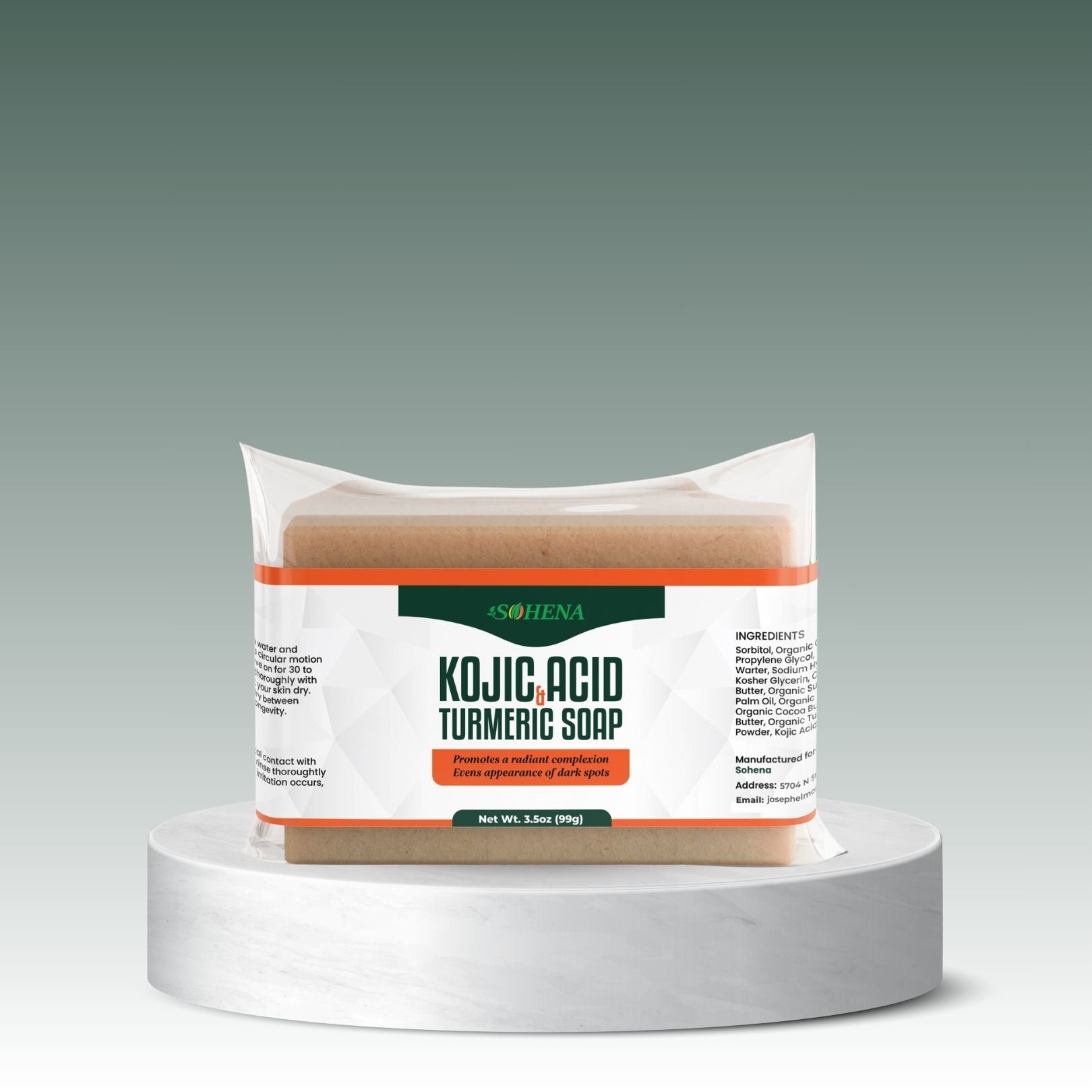 Kojic Acid & Turmeric Soap